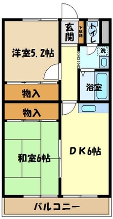 島田第３マンション　の物件間取画像